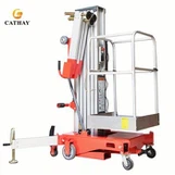 Duw rond verticale mastlift