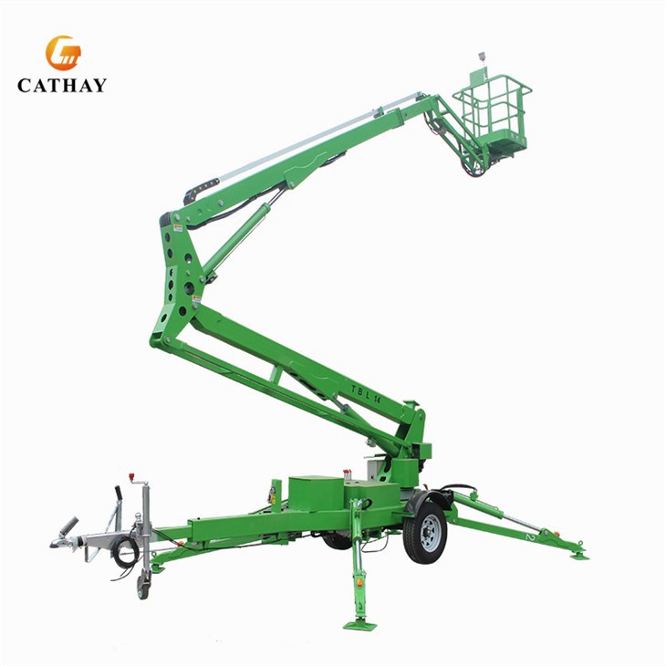Mobiele hydraulische sleepbare gieklift