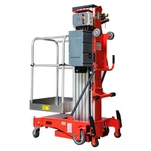 Aluminium duwbare verticale lift